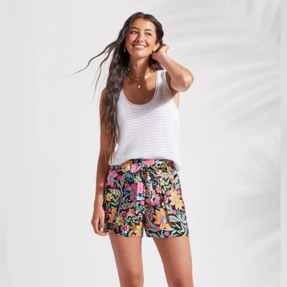 CURRENT SEASON XIX Palms x Tribal Fashion White Crochet Top
